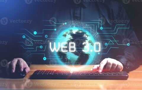 web-3-0-internet-concept-website-allows-users-to-fully-own-their-digital-assets-and-connect-data-with-technology-that-users-to-create-storage-space-at-server-in-digital-world-photo